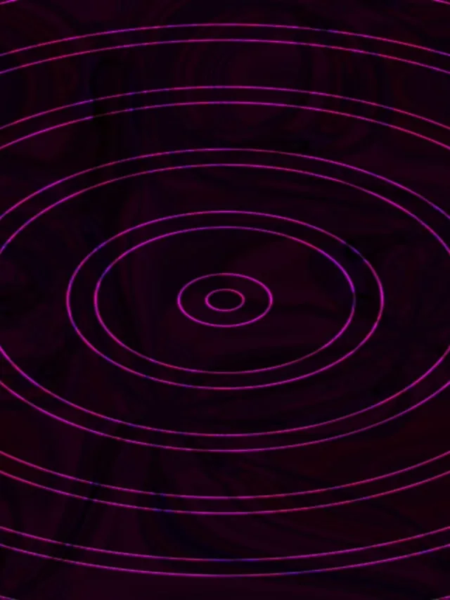 Neon Tunnel Spiraling Ellipse VJ Loop 3:4 iPad 60fps Screensaver