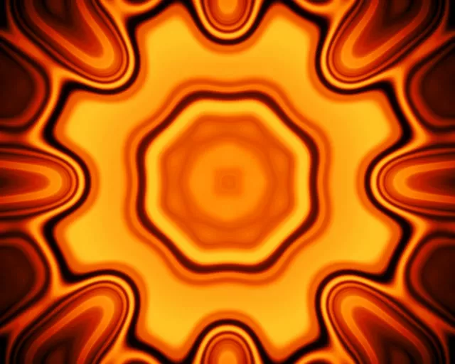 5:4 Industrial Neon Tunnel Pulsating Octagon VJ Loop 60fps Screensaver