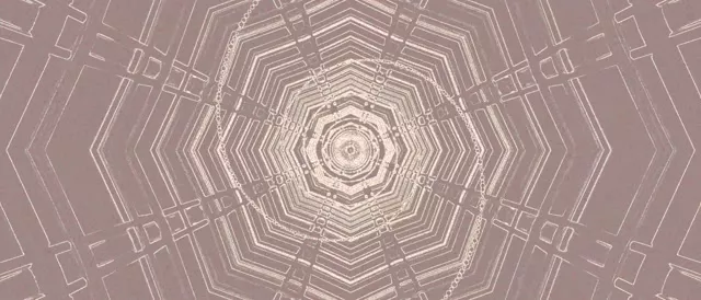 네온 터널 옥타곤 그리드 VJLoops 21:9 울트라와이드 60fps 화면보호기