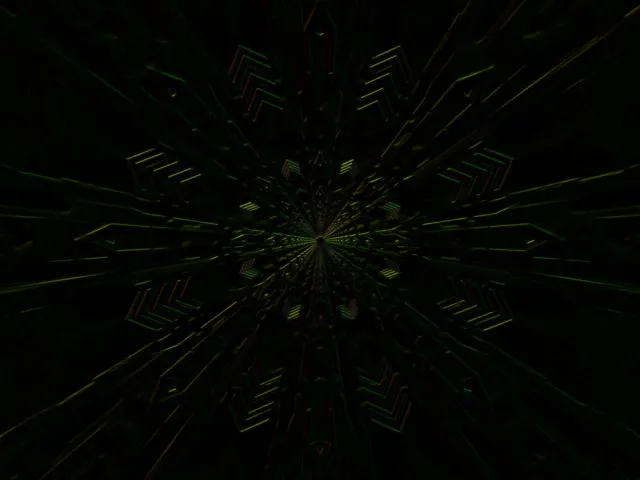 4:3 Classic Neon Tunnel Spiraling Vortex VJ Loop 60fps Screensaver