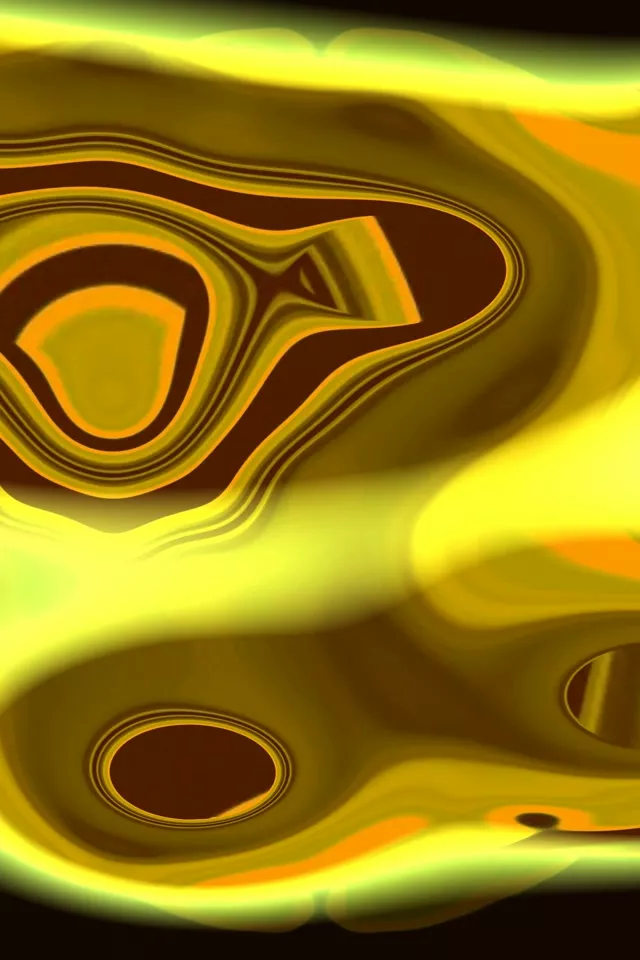 Neon Tunnel Glowing Waves 2:3 Portrait 60fps Screensaver VJ Loop