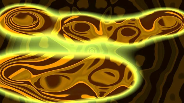 Neon Tunnel Screensaver 4K UHD 60FPS VJ Loop Golden Waves