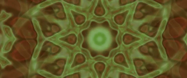 Neon Tunnel Kaleidoscope VJ Loop 60fps 2.39:1 Screensaver