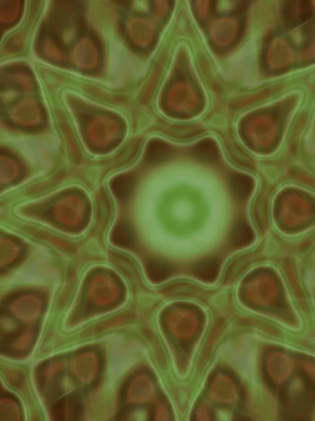 Neon Tunnel Pulsating Hexagon Grid 3:4 iPad 60fps Screensaver VJ Loop