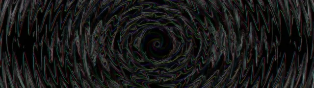 Spiraling Neon Tunnel VJ Loop 60fps 32:9 Ultrawide Screensaver