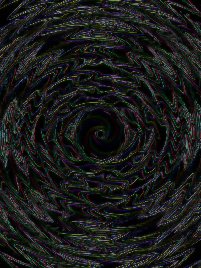 Neon Tunnel Spiraling Vortex 3:4 iPad 60fps Screensaver VJ Loop