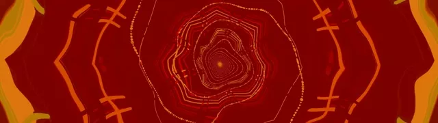 霓虹隧道螺旋六角形漩渦 32:9 超級超寬螢幕 60fps 螢幕保護程式 VJ Loop