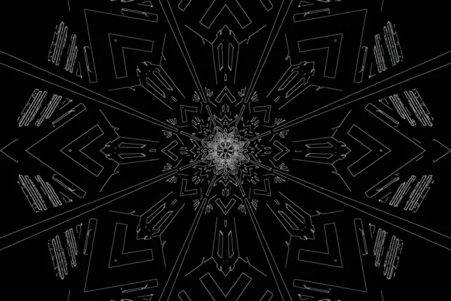 حلقه VJ Screensaver کالیدوسکوپ فراکتال تونل نئون 3:2 Surface 60fps