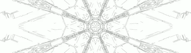 Neoninė tunelė snaigė kalejdoskopas VJ Loop 32:9 super ultraplačiai 60fps ekrano užraktas