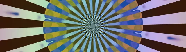 霓虹隧道旋轉條紋漩渦 32:9 超超寬螢幕 60fps 螢幕保護程式 VJ Loop