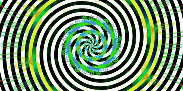 Neon Tunnel Swirling Spiral Vortex Vj Loop 2:1 Univisium 60fps Screensaver