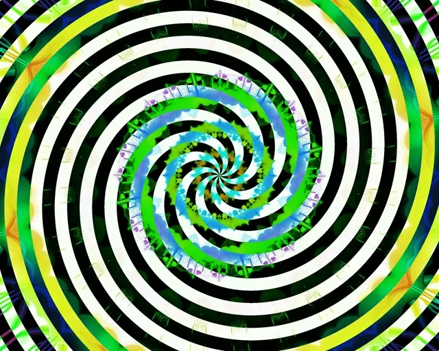 Spiraling Neon Tunnel VJ Loop 5:4 Industrial 60fps Screensaver Animation