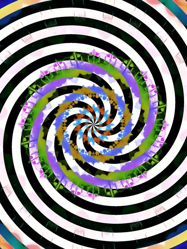 Neon Tunnel Spiraling Vortex 3:4 iPad Portrait 60fps VJ Loop Screensaver