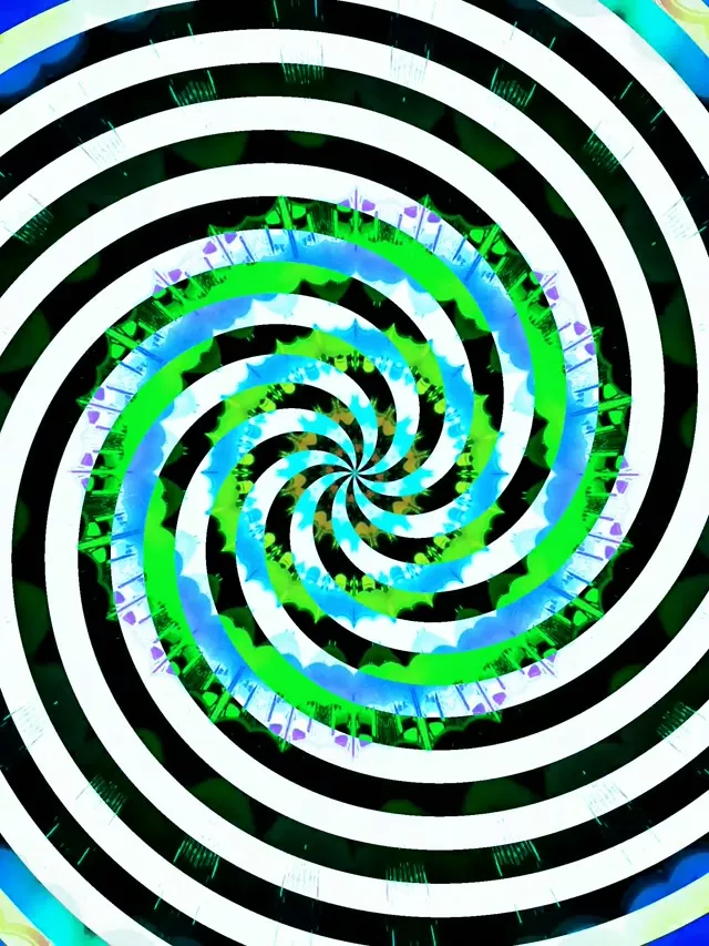 Neon Tunnel Spiraling Vortex 3:4 iPad Portrait 60fps VJ Loop Screensaver