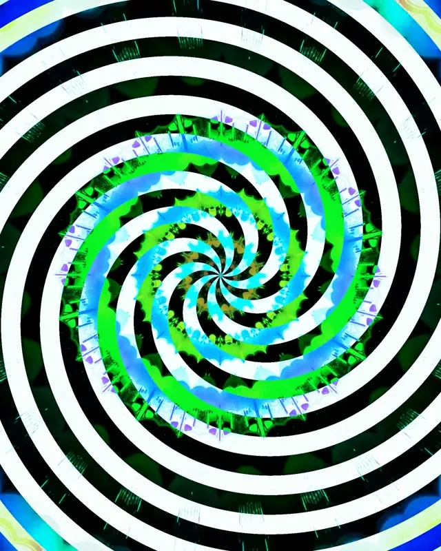 Neon Tunnel Spiraling Vortex Loop 4:5 Instagram 60fps VJ Animation Screensaver