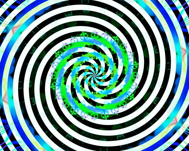 Neon Tunnel Spiral Vortex VJ Loop 5:4 Industrial 60fps Screensaver