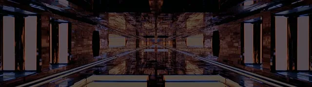 Neon tunnel spiral vortex 32:9 super ultrawide 60fps screensaver loop