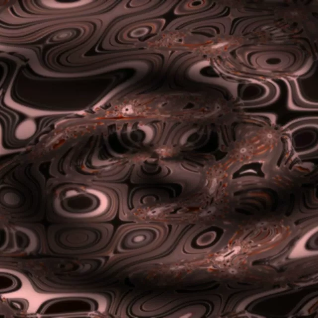 Neon Tunnel Spiraling Brown Vortex VJ Loop 1:1 Square 60fps Screensaver