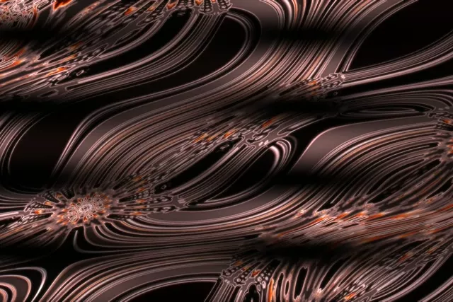 Neon Tunnel Spiraling Copper Vortex VJ Loop 60fps 3:2 Screensaver