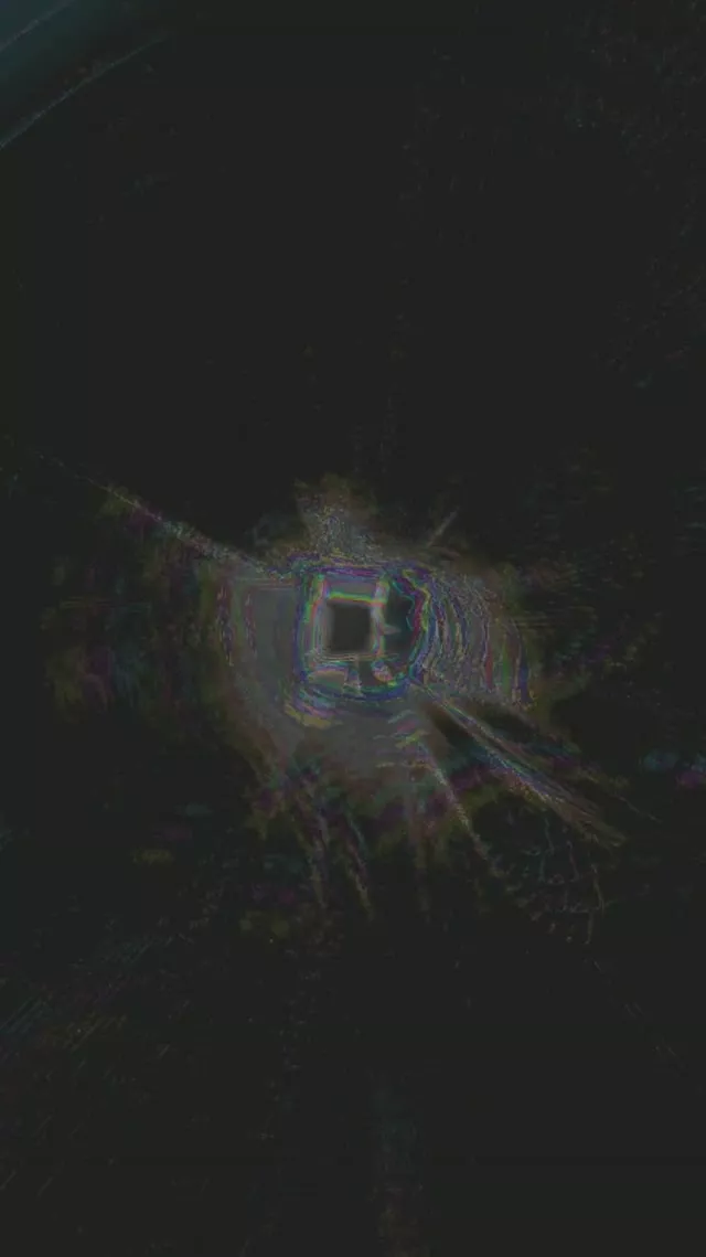 Tunnel Neon Vortice Quadrato Spiralante 9:16 Reels 60fps Screensaver VJ Loop