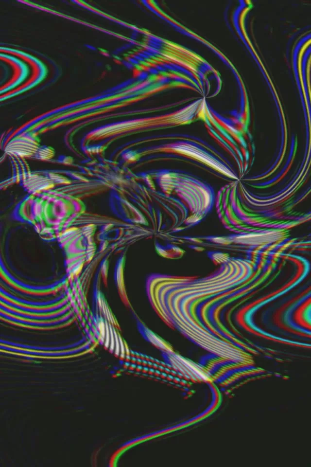 Neon Tunnel Spiraling Vortex Kaleidoscope | 2:3 Portrait 60fps VJ Loop Screensaver
