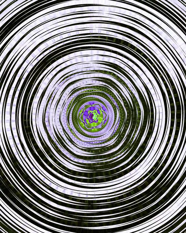 Neon Tunnel Spiraling Vortex Loop 4:5 Instagram 60fps Screensaver VJ Animation