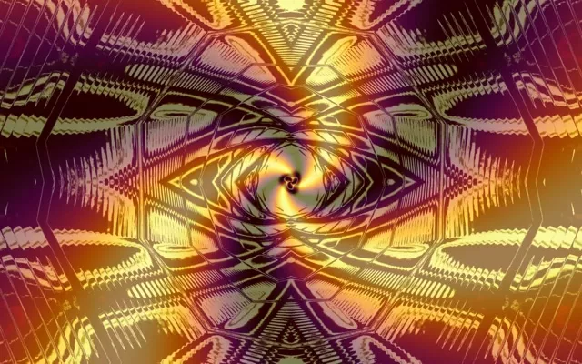 Neon Tunnel Spiraling Vortex VJLoops 16:10 MacBook 60fps Screensaver