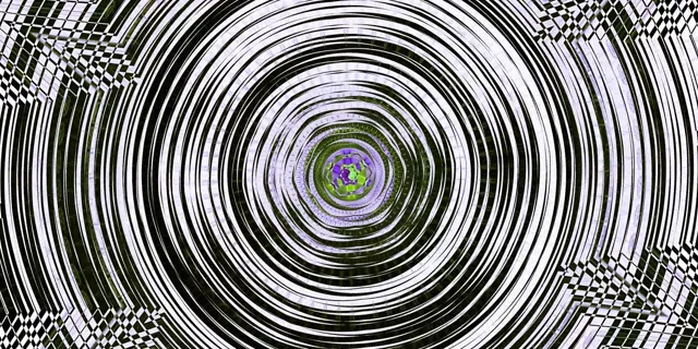 Neon Tunnel Spiraling Vortex VJ Loop 2:1 Univisium 60fps Screensaver
