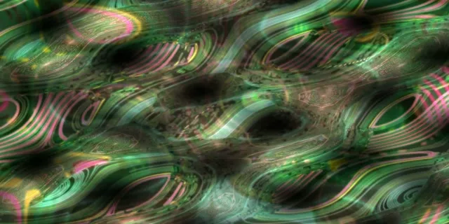 Neon Tunnel Spiraling Vortex VJ Loop 2:1 Univisium 60fps Screensaver