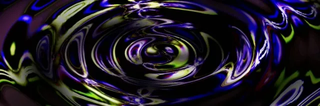 Neon Tunnel Spiraling Vortex VJ Loop 3:1 60fps Screensaver