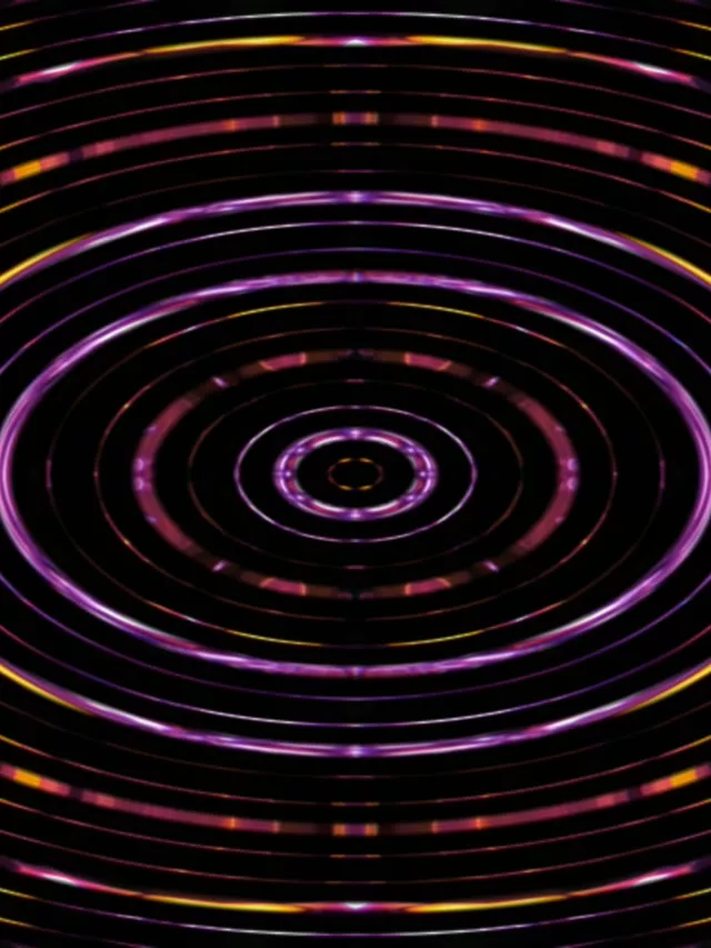 Neon Tunnel Spiraling Vortex VJ Loop 3:4 iPad 60fps Screensaver