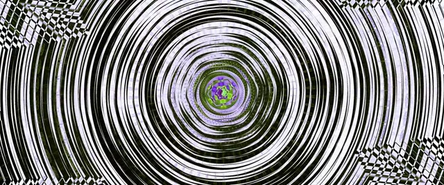 Neon Tunnel Spiraling Vortex VJ Loop 60fps 2.39:1 Screensaver