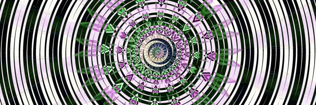 Neon Tunnel Spiraling Vortex VJ Loop 60fps 3:1 Screensaver