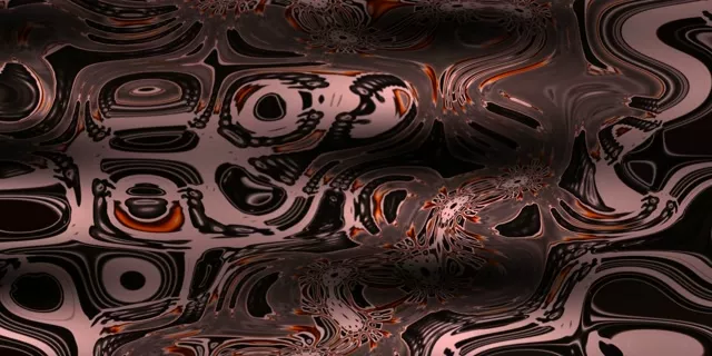 Neon Tunnel Swirling Liquid Metal VJ Loop 60fps 2:1 Screensaver
