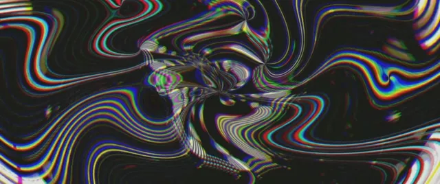Neon Tunnel Swirling Rainbow Vortex VJ Loop 60fps 2.39:1 Screensaver