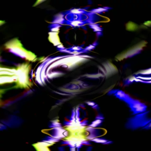 Neon Tunnel VJ Loop 1:1 Square 60fps Pulsating Orb Screensaver