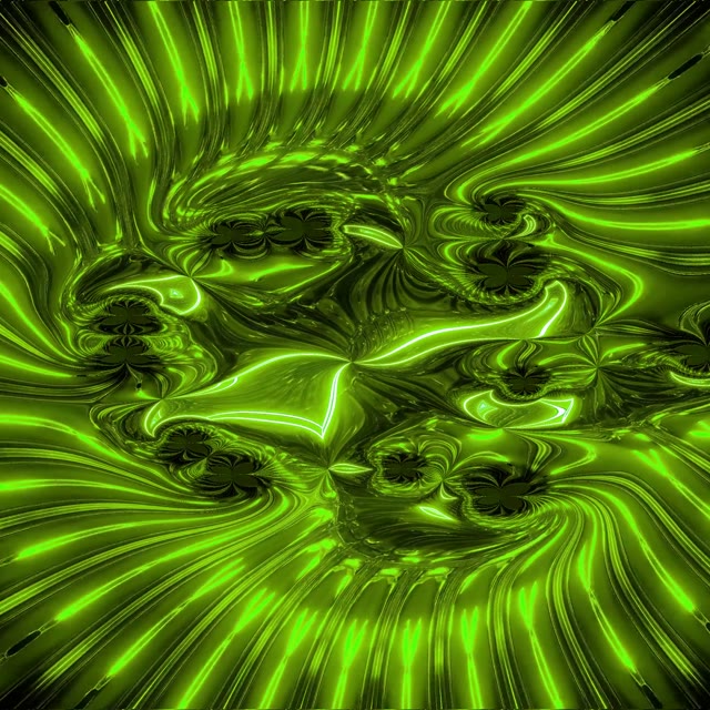 नियॉन टनल VJLoops 1:1 स्क्वायर 60fps स्क्रीनसेवर ग्रीन स्वर्ल मोशन बैकग्राउंड