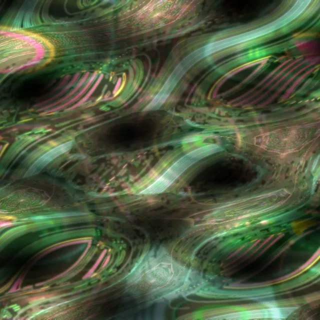 Neon Tunnel VJ Loop 1:1 Square 60fps Screensaver Swirling Vortex