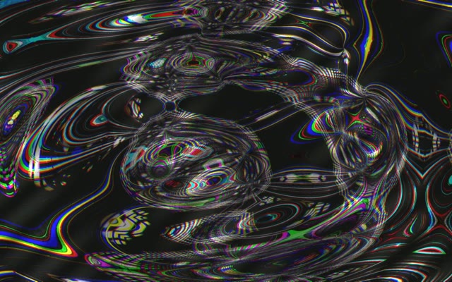 Neon Tunnel VJ Loop 16:10 Macbook 60fps Screensaver Glitch Motion