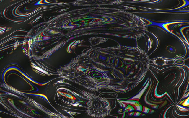 Neon Tunnel VJ Loop 16:10 Macbook 60fps Screensaver Glitch Psychedelic