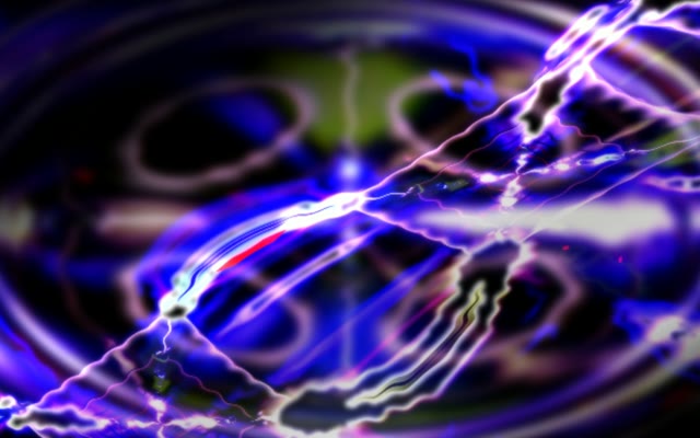 Terowong Neon VJLoops 16:10 Macbook 60fps Screensaver Purple Lightning