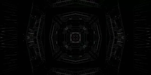 Neon Tunnel VJ Loop 2:1 Univisium 60fps Geometric Vortex Screensaver