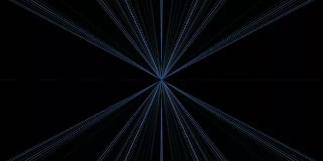 Neon Tunnel Vj Loop 2:1 Univisium 60fps Radiating Blue Screensaver