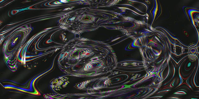 Neon Tunnel VJ Loop 2:1 Univisium 60fps Screensaver Psychedelic Swirls
