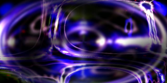 Neon Tunnel VJLoops 2:1 Univisium 60fps Screensaver Purple Blue Motion
