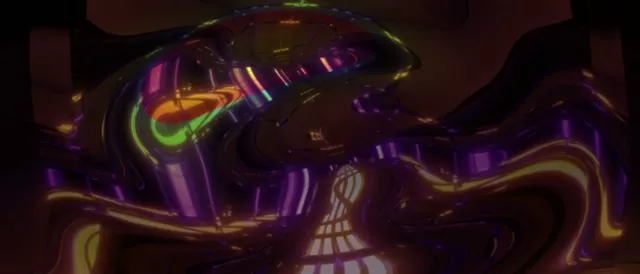 Neon Tunnel VJ Loop 21:9 Ultrawide 60fps Screensaver Pulsating Spiral