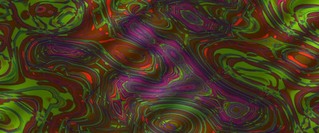 Neon Tunnel VJ Loop 2.39:1 Cinemascope 60fps Screensaver Psychedelic Swirls