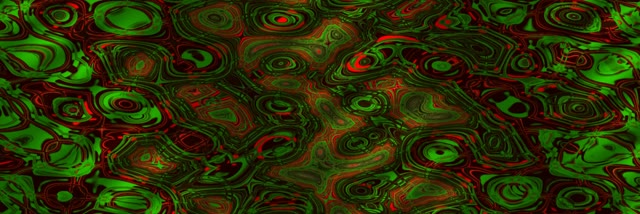 Neon Tunnel VJ Loop 3:1 Triple Wide 60fps Screensaver Green Red Circles