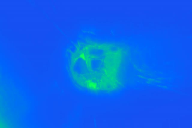 Neonový tunel VJ Loop 3:2 Surface 60fps Screensaver zelená modrá geometrie