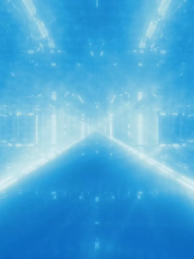 Neon Tunnel VJ Loop 3:4 iPad 60fps Screensaver Light Rays